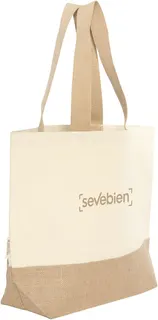 Bolsa de algodón y yute Yona