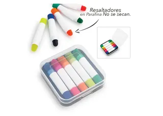 Set Resaltadores Wax 5